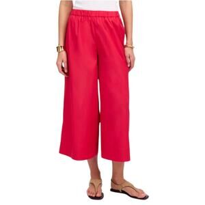 Madewell Pull-On Culottes Cotton
Poplin Watermelon Pink Womens Medium Wide Leg